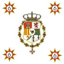 [Colour of the 6th Infantry Regiment 'Málaga' 1810-1812 (Spain)]